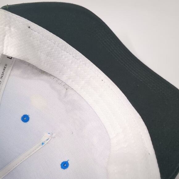 Locale Trucker Hat Blue White One Size Tamarack Resort Mountain Mesh Snapback - Picture 8 of 10